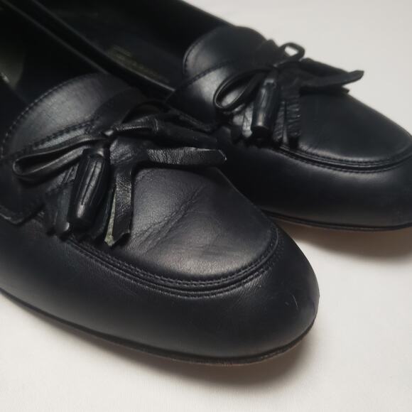 Vintage Salvatore Ferragamo Womens Loafers Leather - Picture 5 of 7